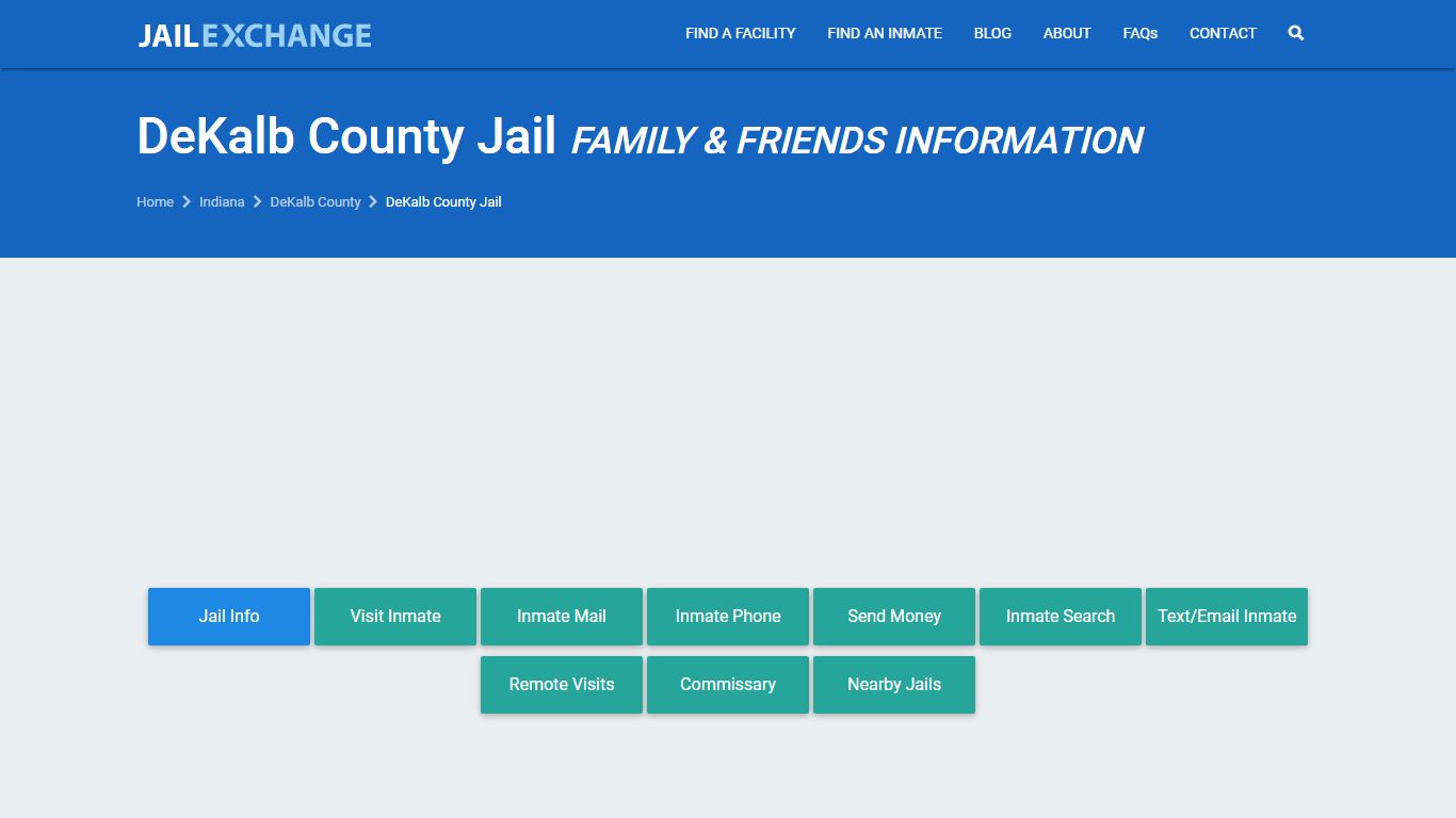 DeKalb County Jail IN | Booking, Visiting, Calls, Phone